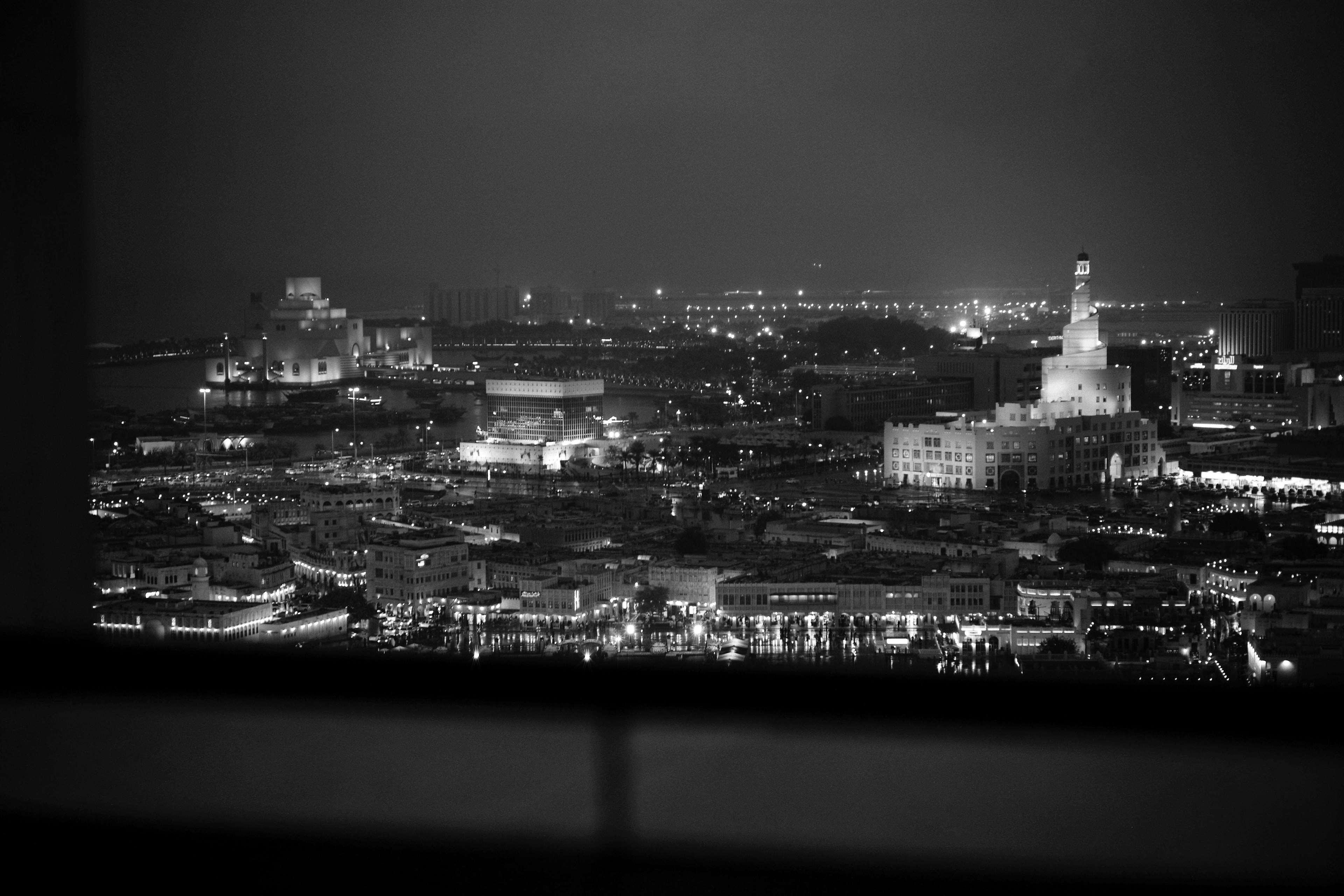 Park Hyatt Doha Hotell Eksteriør bilde Jerusalem at night